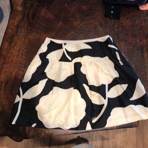 Lilly Pulitzer black and white skirt